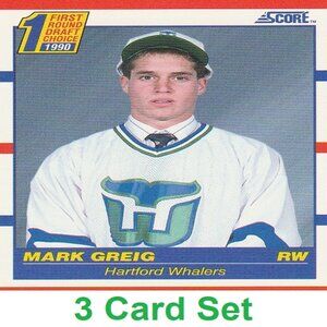 Mark Greig Hockey Card Collection